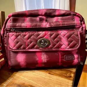 Lug Switch Convertible Crossbody in Shibori Wine